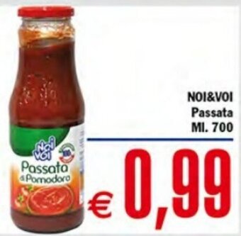 Conté Supermercati NOI&VOI Passata MI. 700 offerta