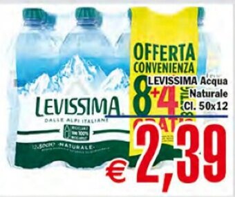 LEVISSIMA Acqua Naturale CI. 50x12