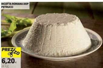 Coop Petrucci Ricotta Romana Dop offerta