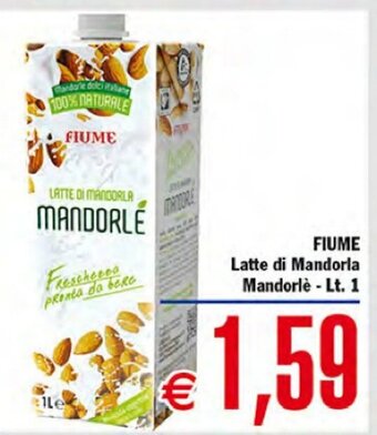 Conté Supermercati FIUME Latte di Mandorla Mandorle - Lt. 1 offerta