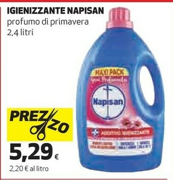 Coop Napisan Igienizzante Profumo Di Primavera offerta