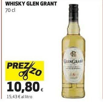 Coop Glen Grant Whisky 700ml offerta