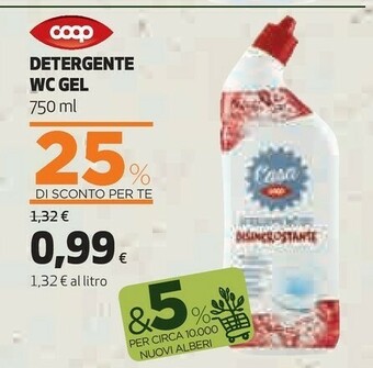 Coop Coop Dtergente Wc Gel offerta