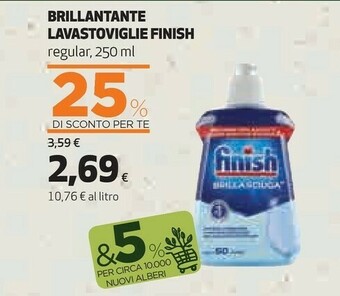 Coop Finish Detersivo Lavastoviglie offerta