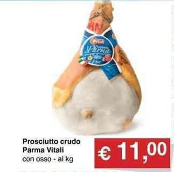 Muroli Formaggi Prosciutto crudo Parma Vitali con osso offerta
