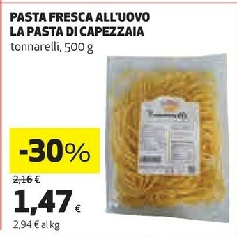 Coop TortUovo - Pasta Fresca All'Uovo 500 G(ml) offerta