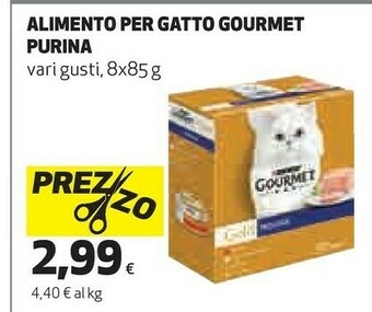 Coop Purina GOURMET 5119153 Cibo Umido Per Gatti 85 G offerta