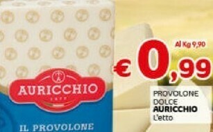 Crai Auricchio Provolone Dolce offerta