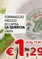 Crai La quercia Formaggio Fresco Di Capra offerta