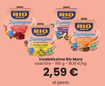 Despar Insalatissime Rio Mare assortite - 160 g offerta