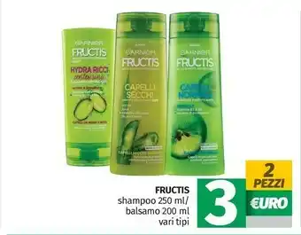 Pam Garnier Fructis Shampoo Hydra Ricci offerta