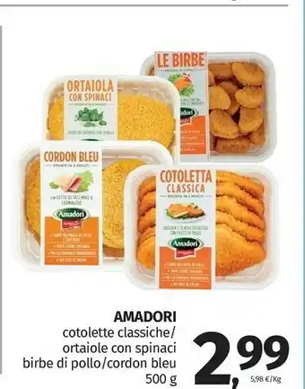 Pam Amadori Cotolette Classiche offerta