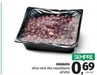 Pam Granata Olive Nere Alla Napoletana offerta