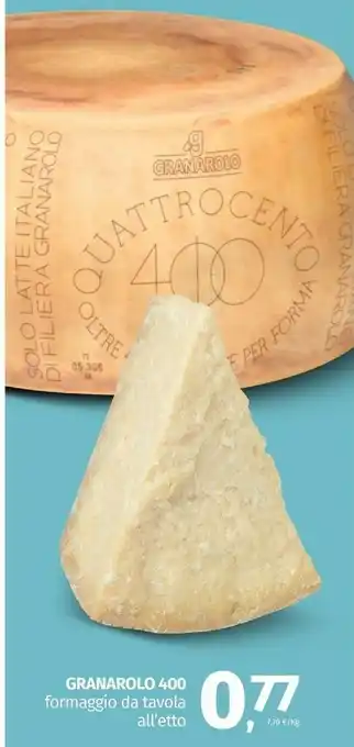 Pam Granarolo 400 Formaggio Da Tavola offerta