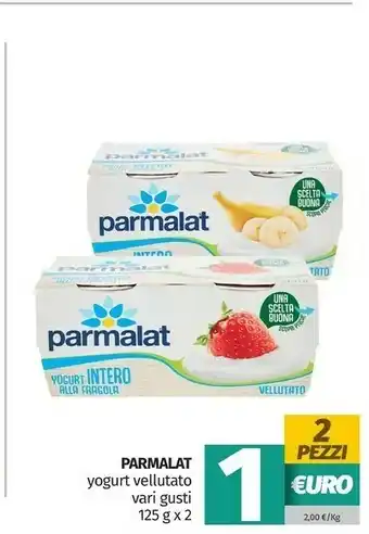 Pam Parmalat Yogurt Vellutato Alla Fragola offerta