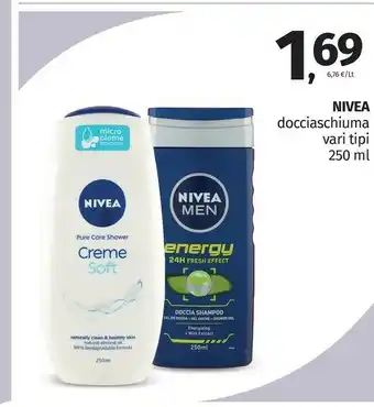 Pam Nivea 83629 Doccia Gel Unisex Corpo 250 Ml offerta