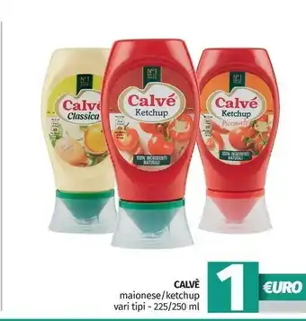 Pam Calvè Ketchup Piccante 250 G(ml) offerta