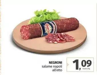 Pam Negroni Salame Napoli offerta