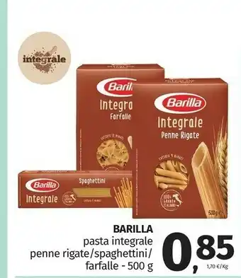 Pam Barilla Integrale Penne Rigate 500 G(ml) offerta