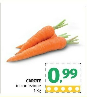 Pam Carote offerta