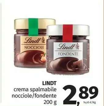 Pam Lindt Crema Spalmabile Nocciole / Fondente offerta