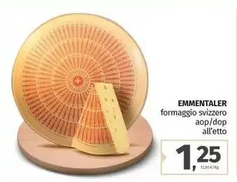 Pam Emmentaler Formaggio Svizzero Aop/ Dop offerta