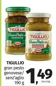 Pam Star GranPesto Alla Genovese Tigullio 190 G(ml) offerta