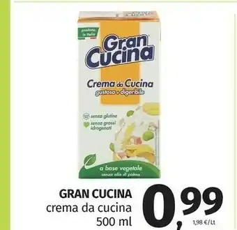 Pam Gran cucina Crema Da Cucina offerta