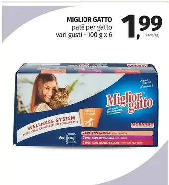Pam Morando Miglior Gatto Pate Per Gatto Con Manzo offerta