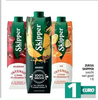 Pam Zuegg Skipper Succhi Ace offerta
