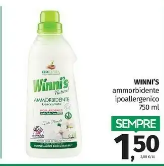 Winni's Ammorbidente Ipoallergenico