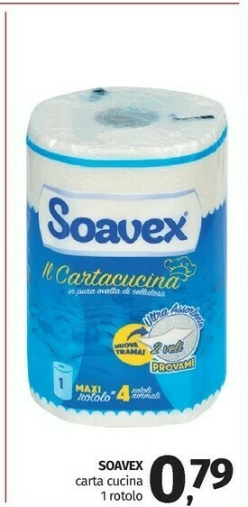 Pam Soavex Carta Cucina 1 Rotolo offerta