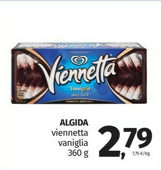 Pam Algida Viennetta L'Originale Vaniglia 360 G(ml) offerta