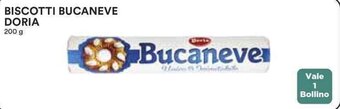 Coop BISCOTTI BUCANEVE DORIA 200 g offerta