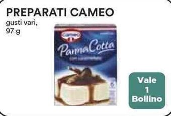 Coop PREPARATI CAMEO gusti vari, 97 g offerta