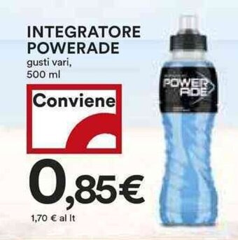 Coop INTEGRATORE POWERADE gusti vari, 500 ml offerta
