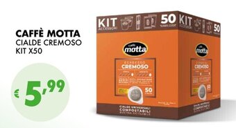 Eté CAFFÈ MOTTA CIALDE CREMOSO KIT X50 offerta