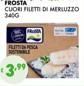 Eté FROSTA CUORI FILETTI DI MERLUZZO 340G offerta