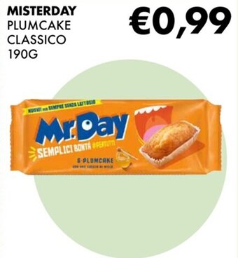 Eté MISTERDAY PLUMCAKE CLASSICO 190G offerta