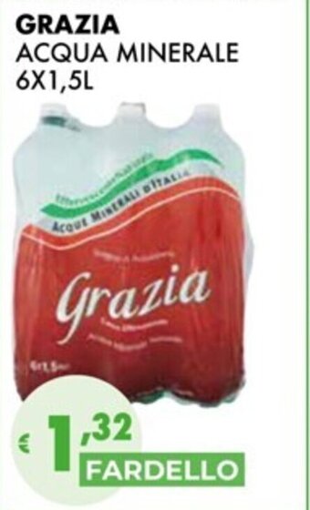 Eté GRAZIA ACQUA MINERALE 6X1,5L offerta
