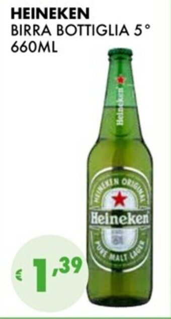 HEINEKEN BIRRA BOTTIGLIA 5° 660ML