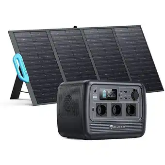 Generatore solare bluetti ps72 con pannello solare pv120