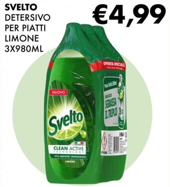 Eté SVELTO DETERSIVO PER PIATTI LIMONE 3X980ML offerta