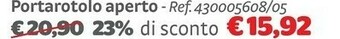 Portarotolo Aperto
