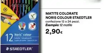 Coop Staedtler Matite Colorate Noris Colour offerta