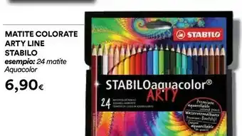 Coop Stabilo Aquacolor ARTY Pastello Colorato 24 Pezzo(i) Multicolore offerta