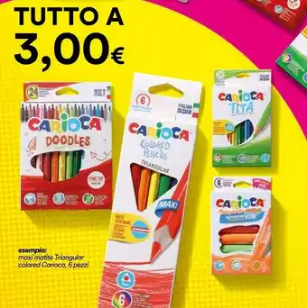Coop Carioca Maxi Matite Triangular offerta