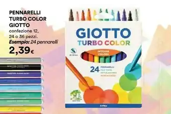 Coop Giotto Pennarelli Turbo Color offerta