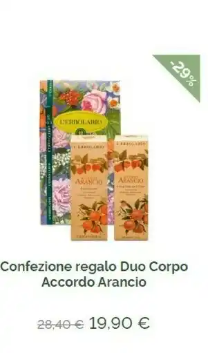 L’Erbolario Fluid Body Cream Accordo Arancio Crema Per Il Corpo 200 Ml
