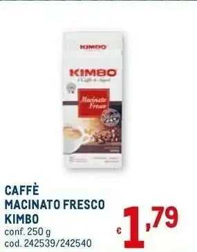 Metro Kimbo Caramelle offerta